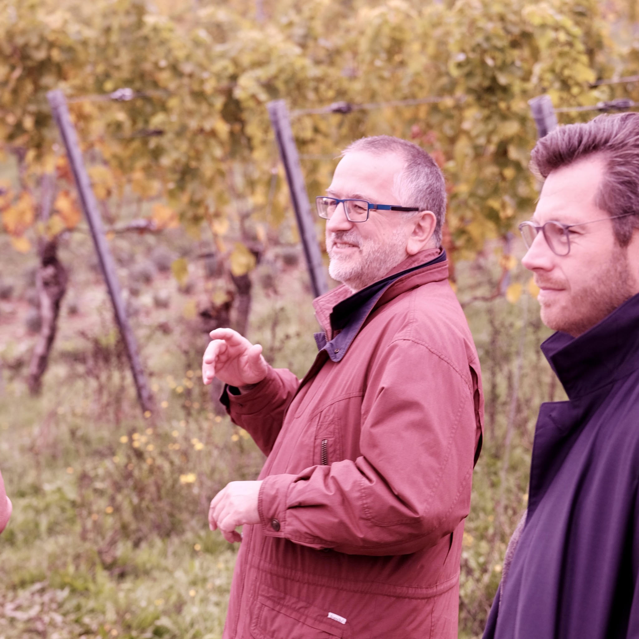 Helmut Kaltenhauser mit Christoph Skutella